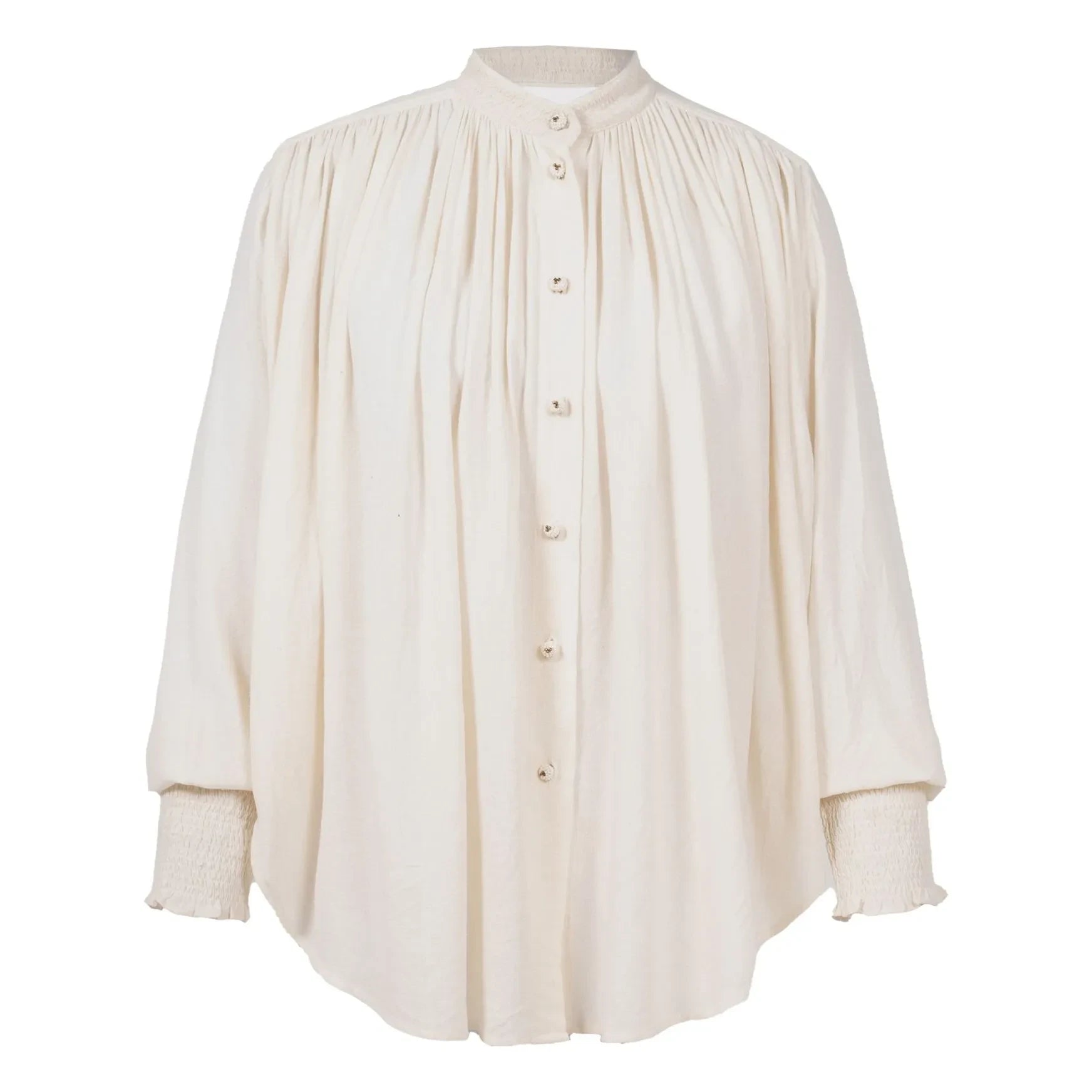 Virginie de Vinster - Santiago Blouse | White