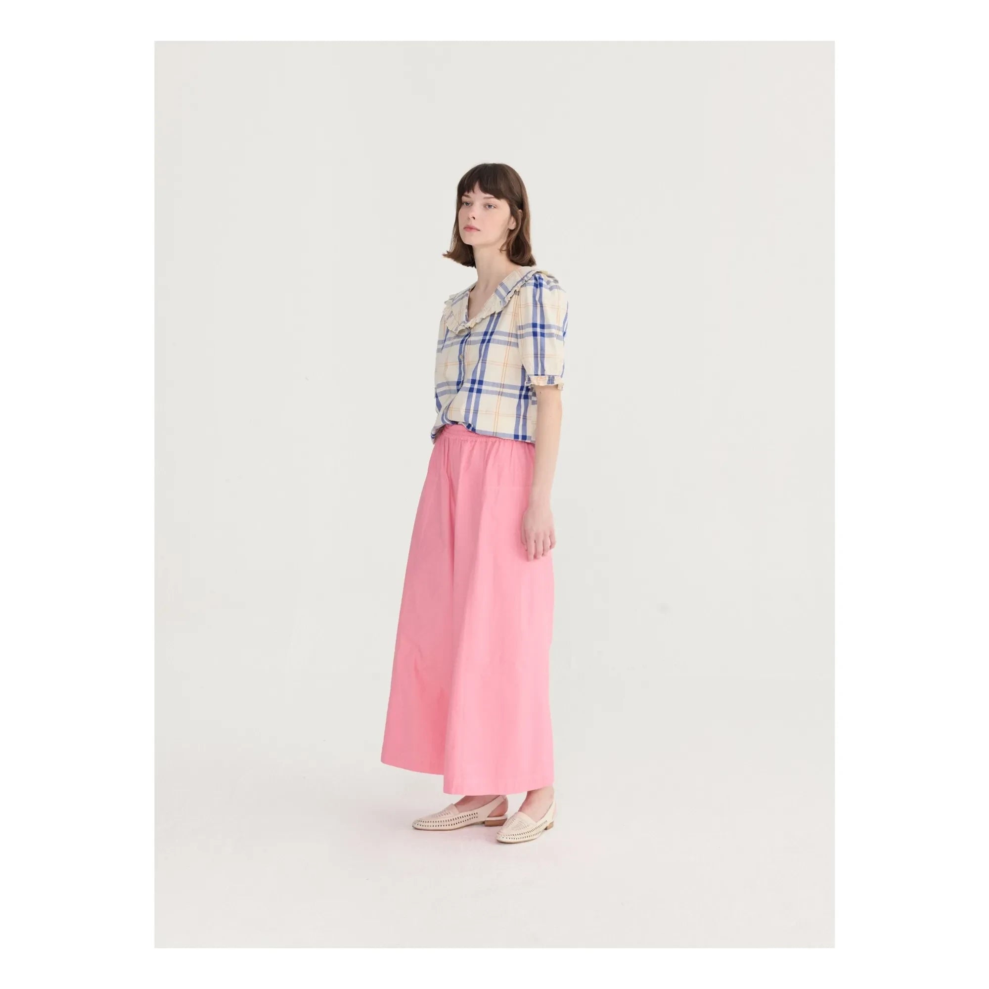Bobo Choses - Paper Touch Organic Cotton Pants | Pink