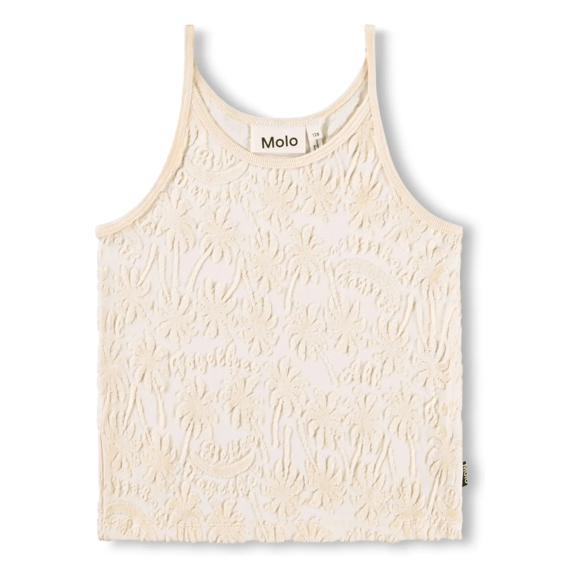 Molo - Rice Palm Tank Top | Ecru