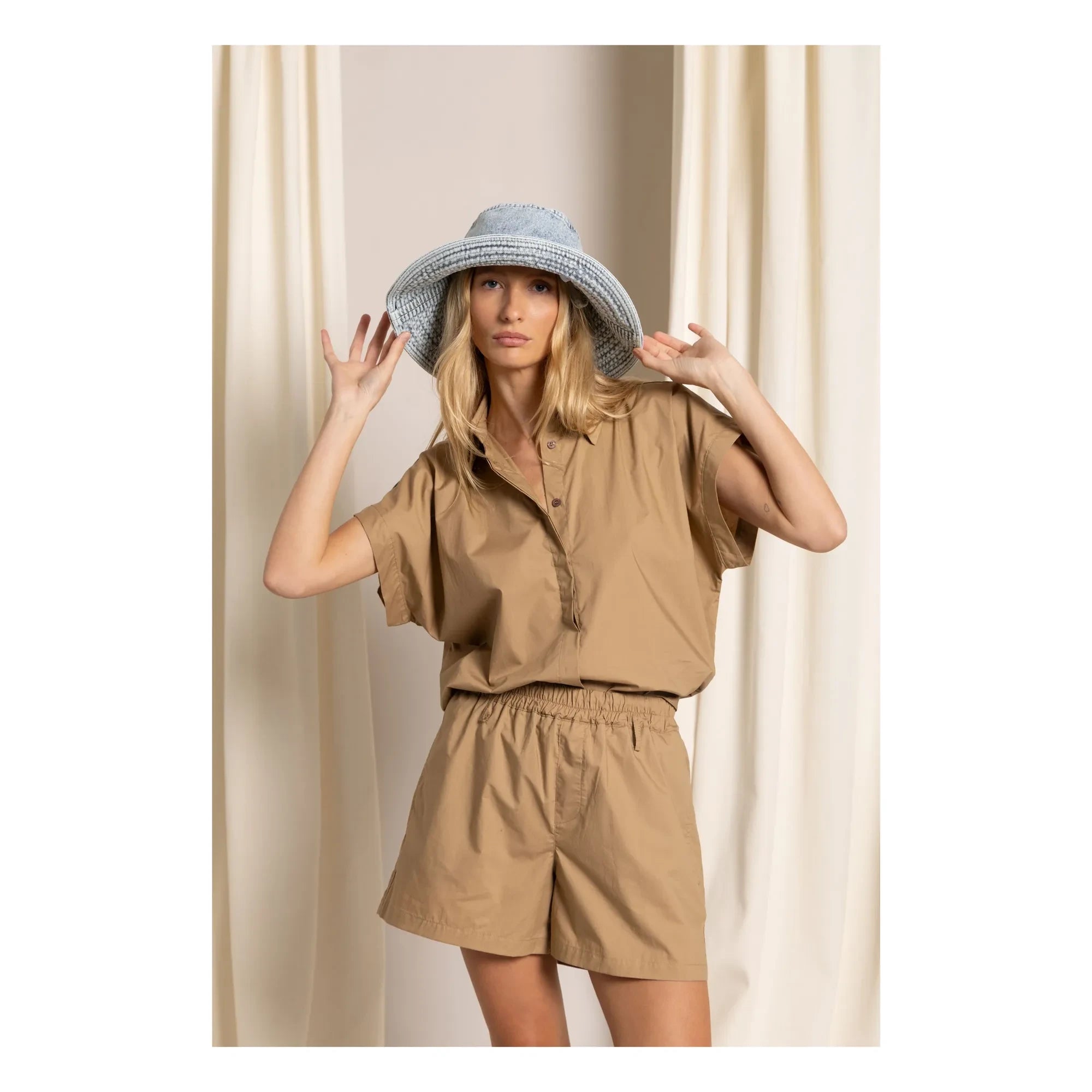 Smallable Woman - Sora shorts | Iced brown