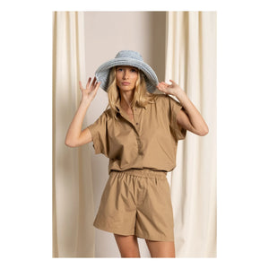 Smallable Woman - Sora shorts | Iced brown
