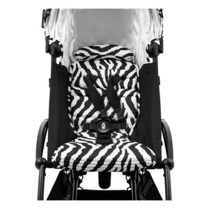 Stokke® - YOYO³ 6+ Baby Stroller White Frame | Zebra