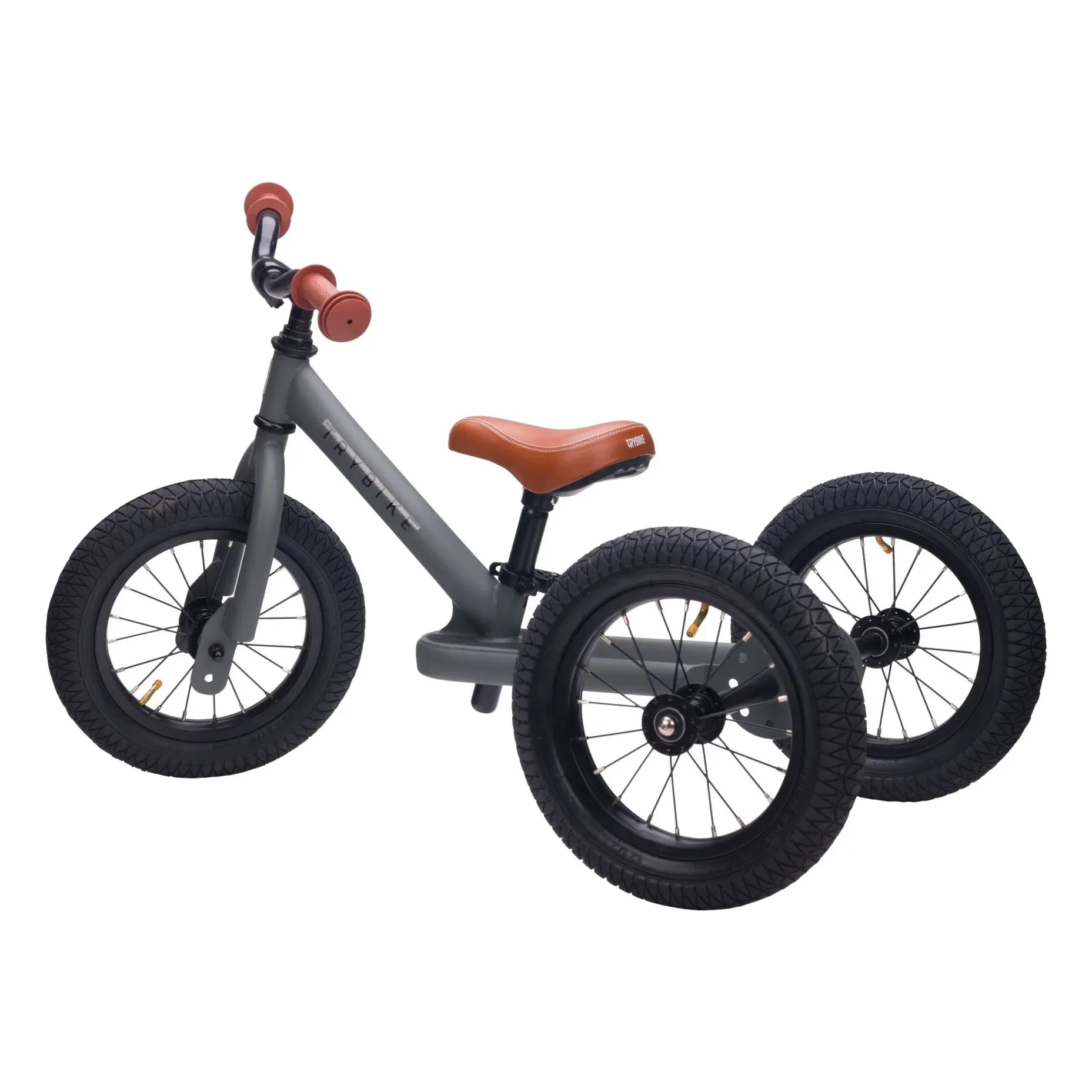 Trybike - Balance Bike - Tricycle | Charcoal Gray