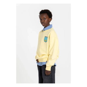 Finger in the Nose - Oversized Blow Sweat Organic Cotton | Lemon Yellow