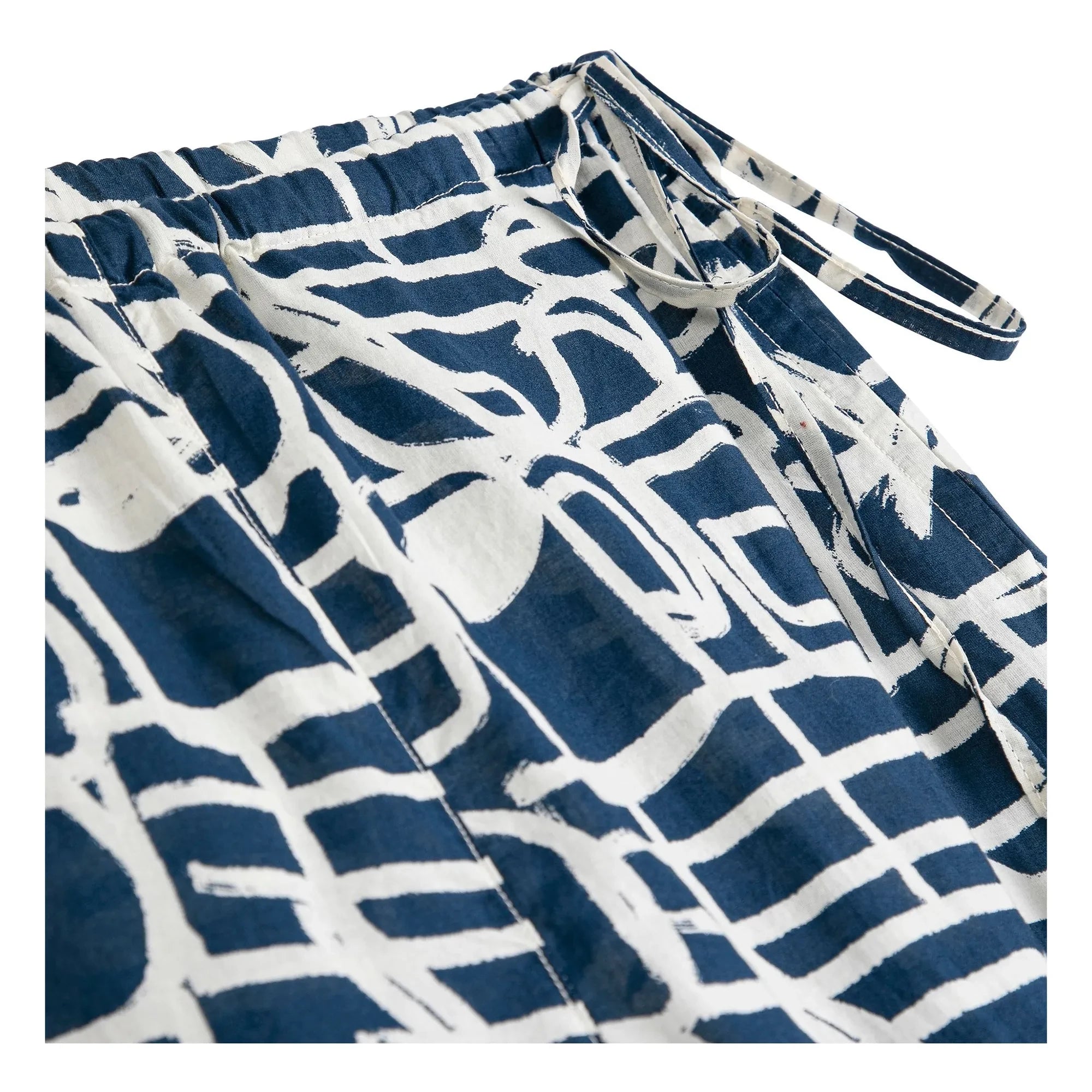 Bobo Choses - Cookery Festival Organic Cotton Pants | Navy Blue