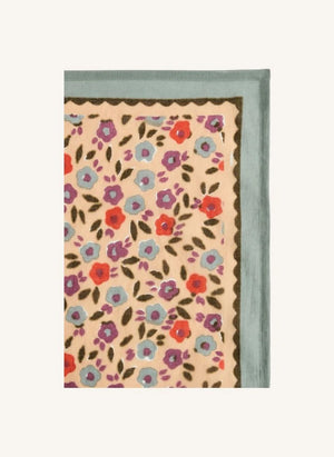 Apaches - Little Flowered Dupatta Scarf | Beige