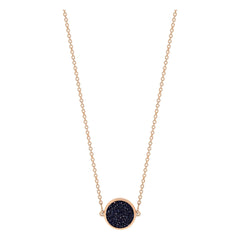Ginette NY - Disc Mini Ever Necklace | Blue Sandstone