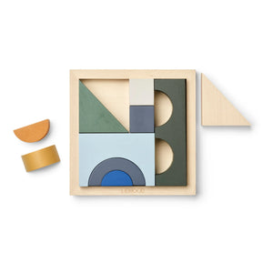Liewood - Ishan Wooden Puzzle | Green