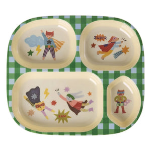 Rice - Hero bölmeli melamine tobacco | Yeşil