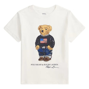 Ralph Lauren - Bear Jersey T-Shirt | White