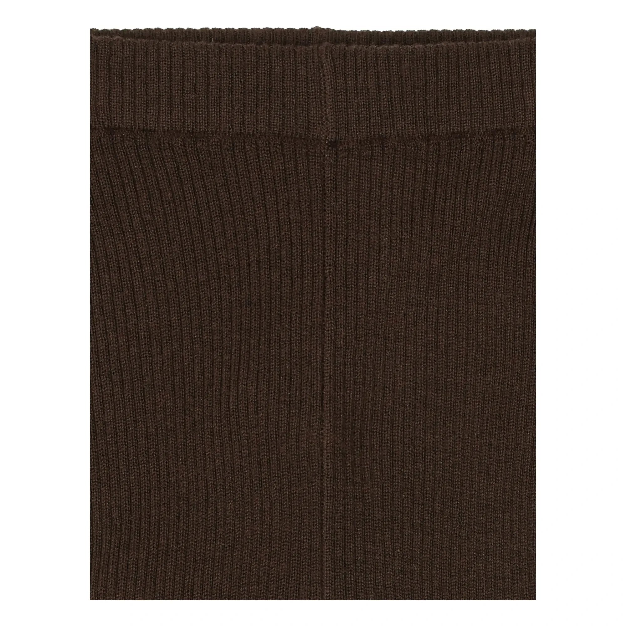 FUB - Flat Merino Wool Leggings | Brown