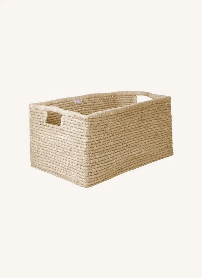 Rice - Raffia Storage Basket