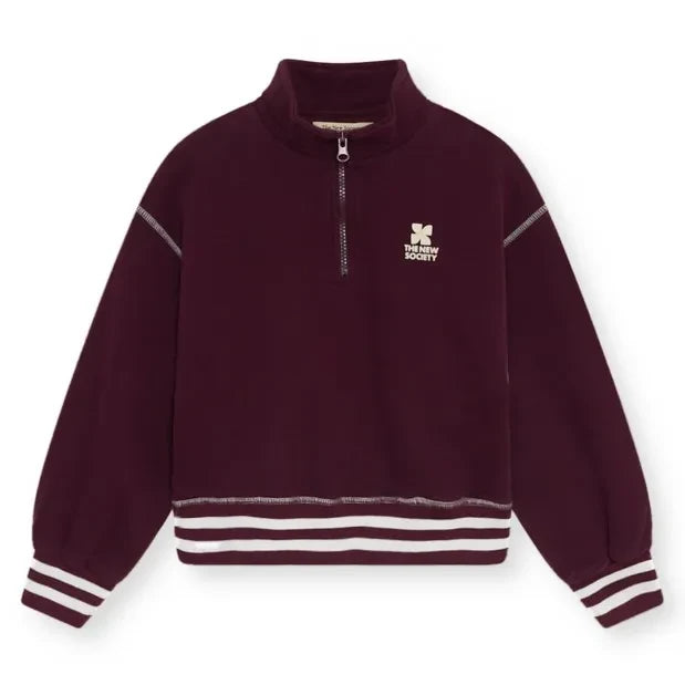 the new society - TNS Whisper Logo Kazak | Bordo