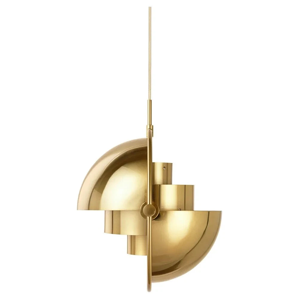 Gubi - Multi-Lite Ceiling Lamp, Louis Weisdorf, 1972 | Brass
