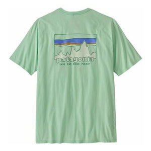 Patagonia - 73 Skyline Organic Cotton T-Shirt | Celadon