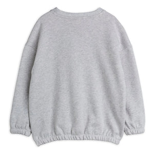 Mini Rodini - Siamese Organic Cotton Sweatshirt | Gray Mélange