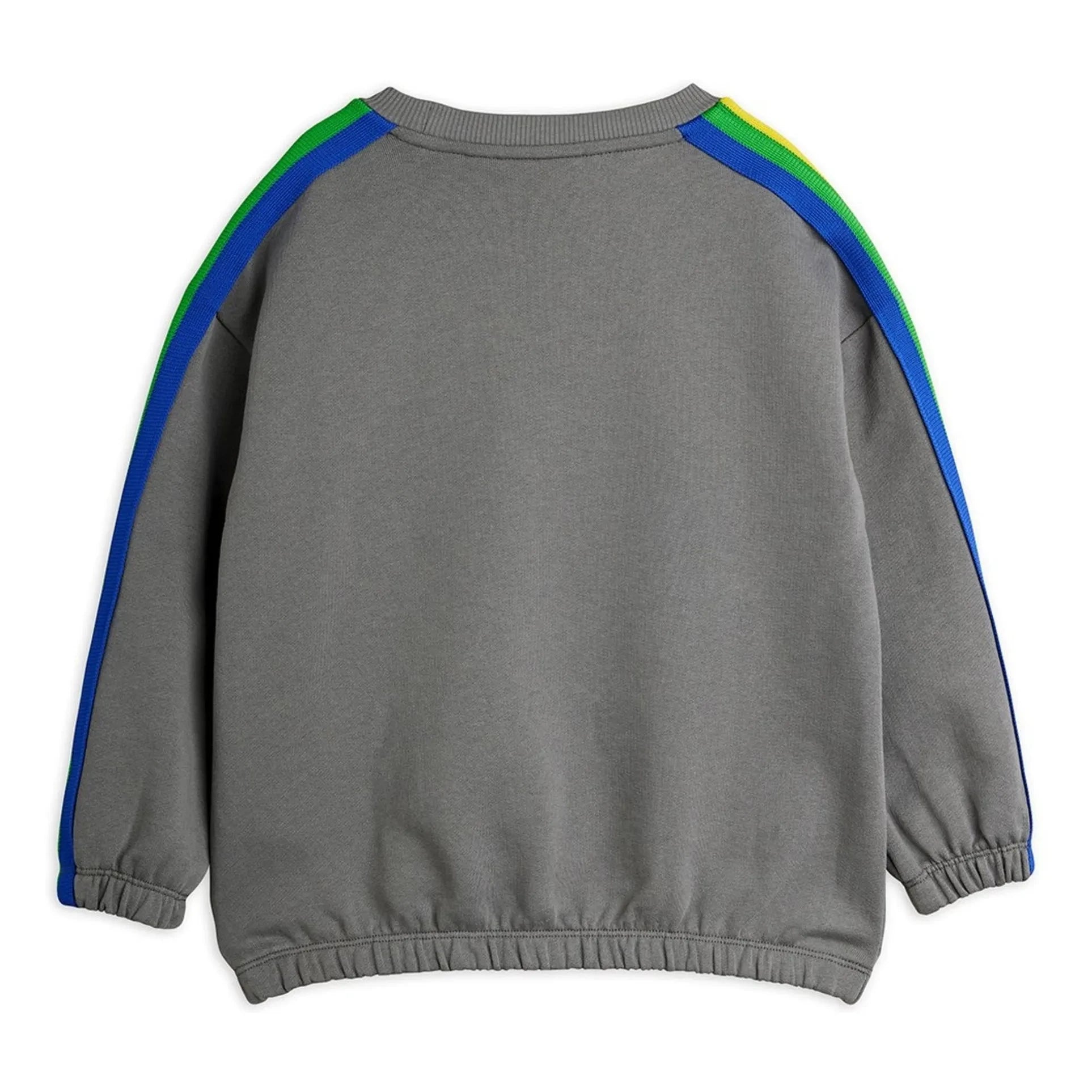 Mini Rodini - Rainbow organik pamuk sweatshirt | Gri