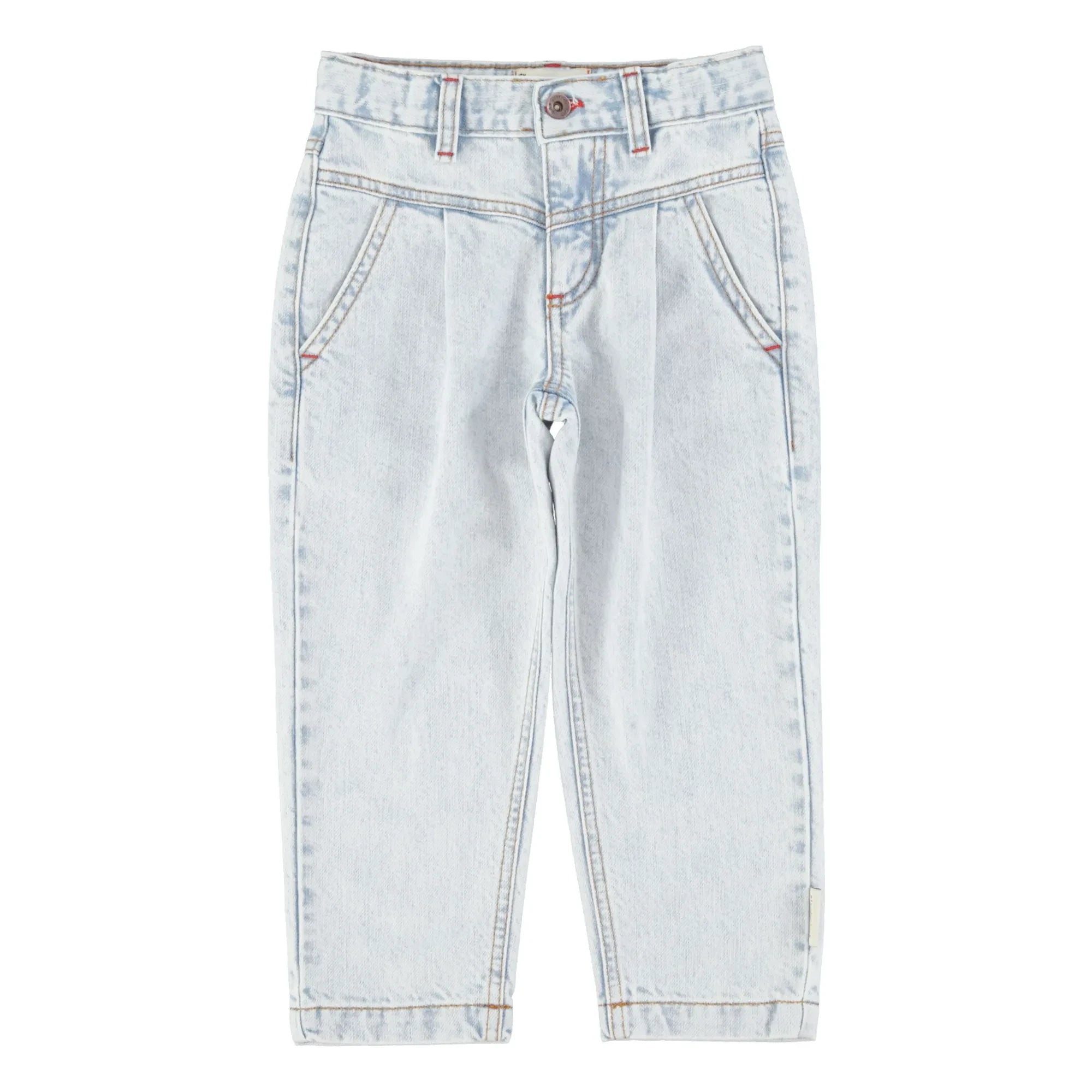 Piupiuchick - Jean Mom | Stone-washed Blue