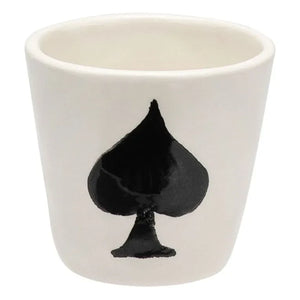 Anna + Nina - Ace of Spades Espresso Cup | Black