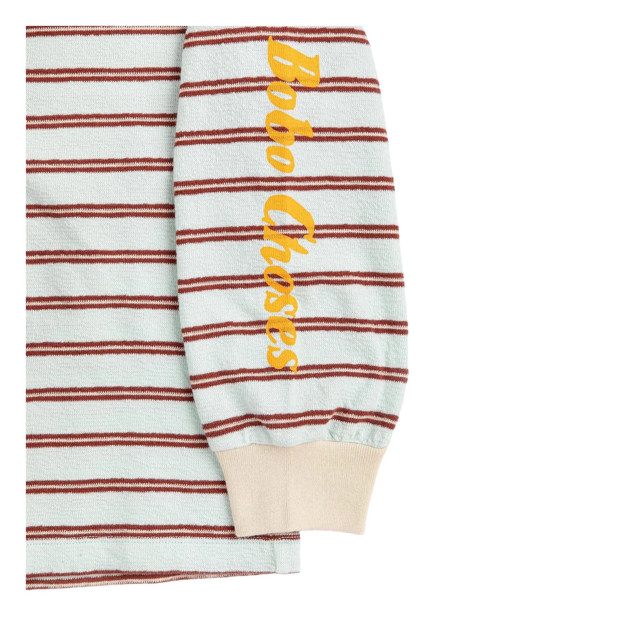 Bobo Choses - Striped T-Shirt | Light Blue