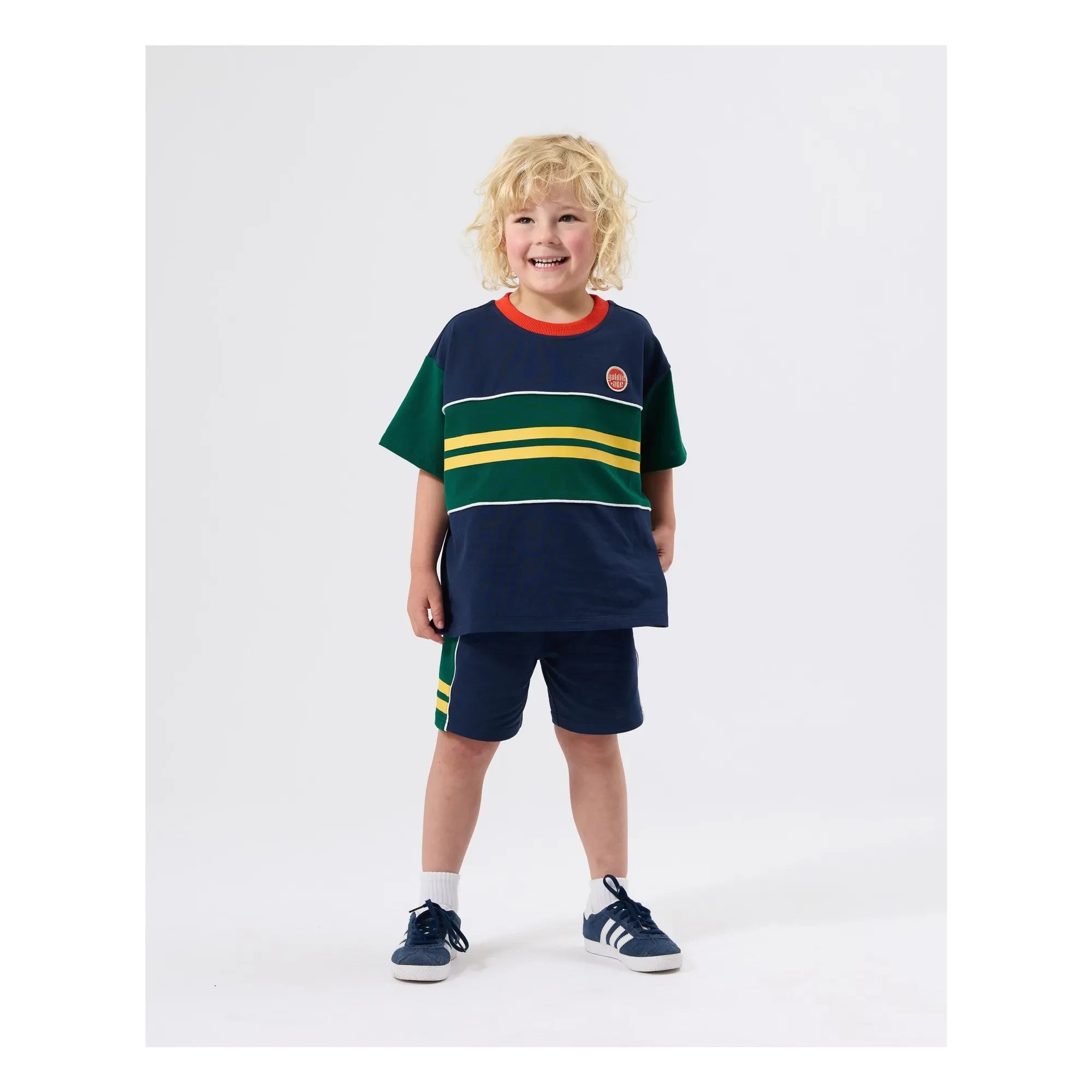 Goldie + Ace - Athletic Shorts | Dark Blue