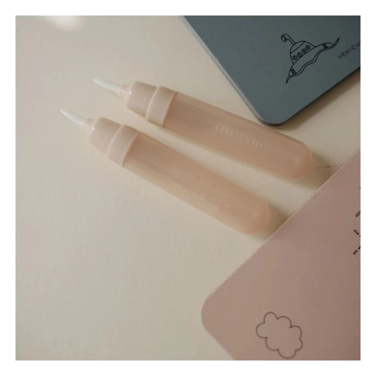 Mushie - Fées Reusable Coloring Book | Pink