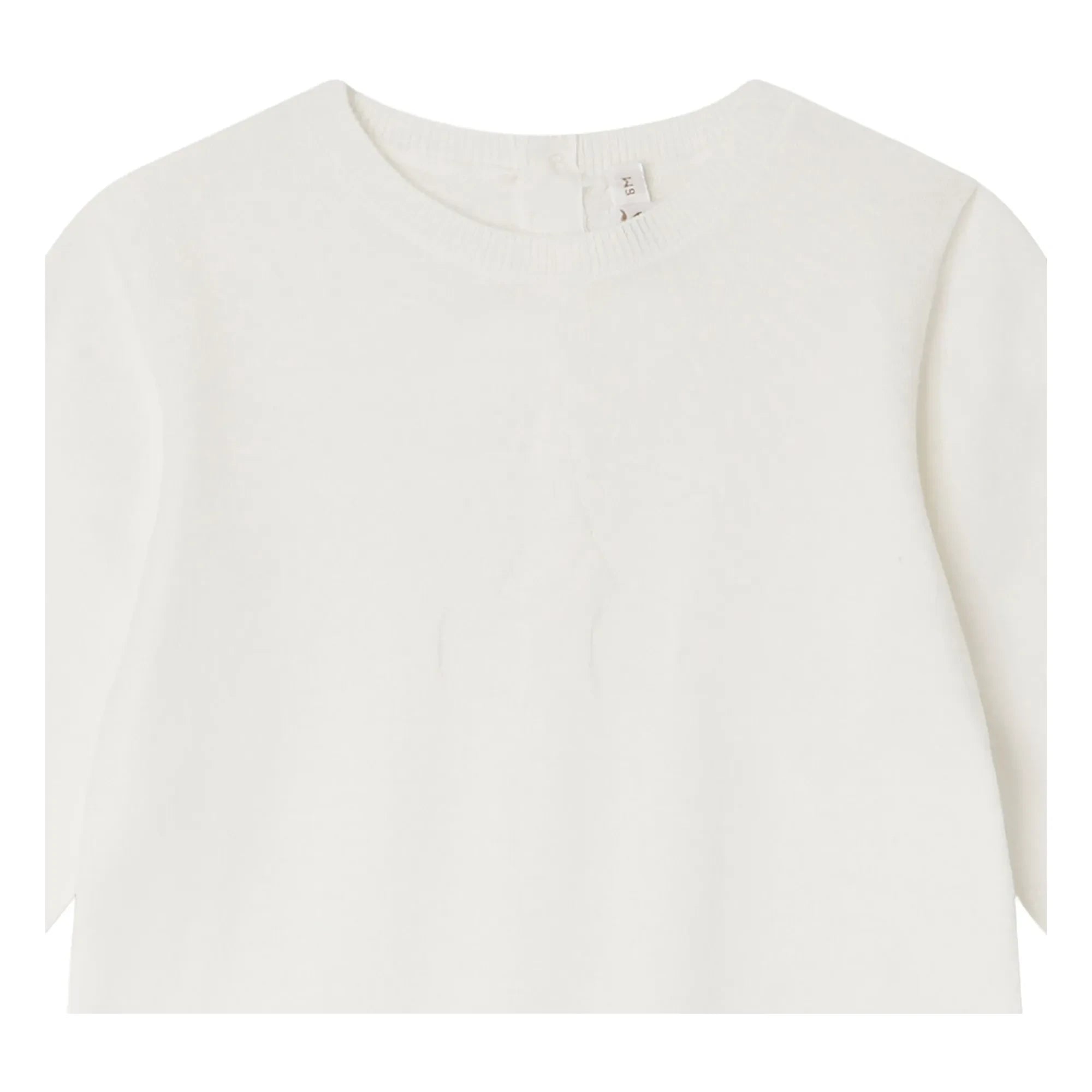 Bonpoint - Tilouana Organic Cotton Romper | White