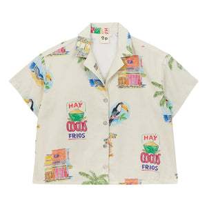 a.p - Cocos cotton shirt | Cream