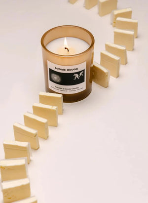 Boogie Bougie - Hot Milk & Gossip Crumbles Candle - 270 g
