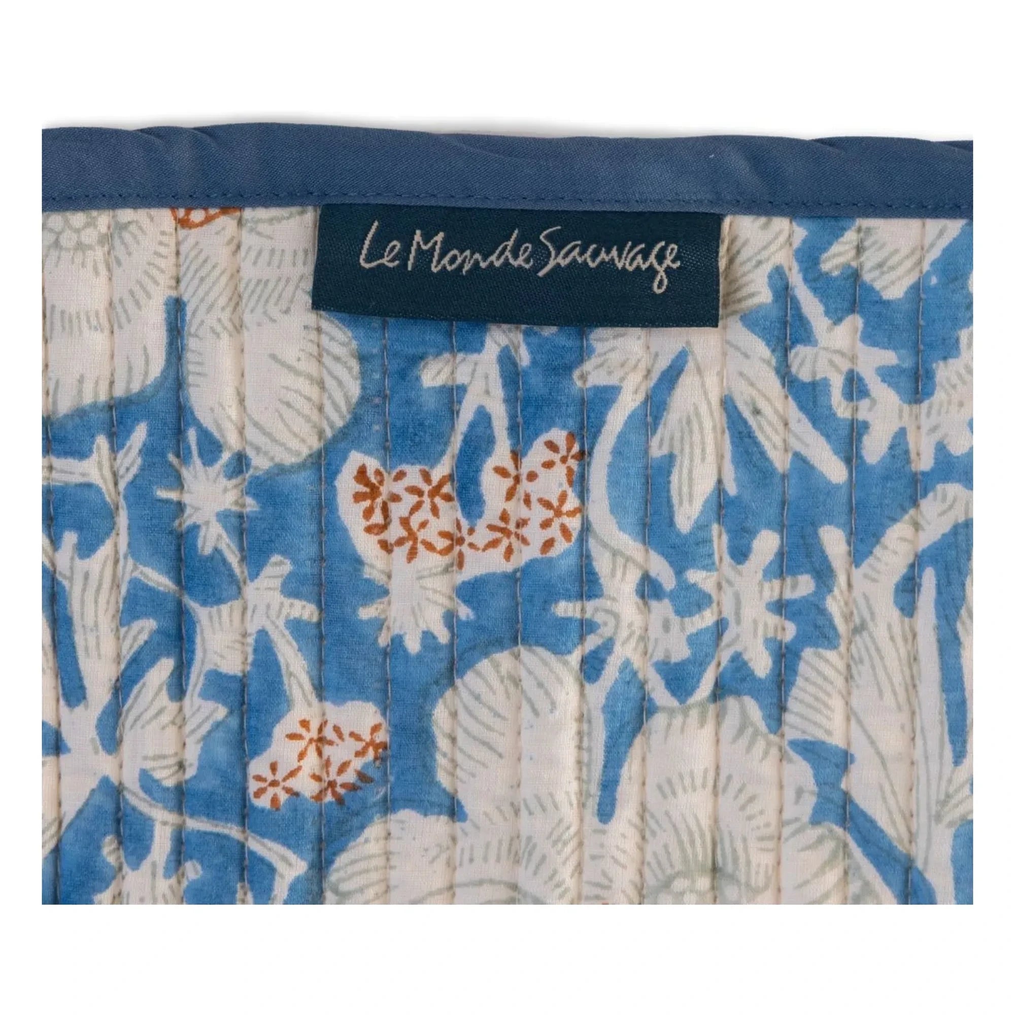 Le Monde Sauvage - St. Petersburg Reversible Placemat - 4-Piece Set | Blue