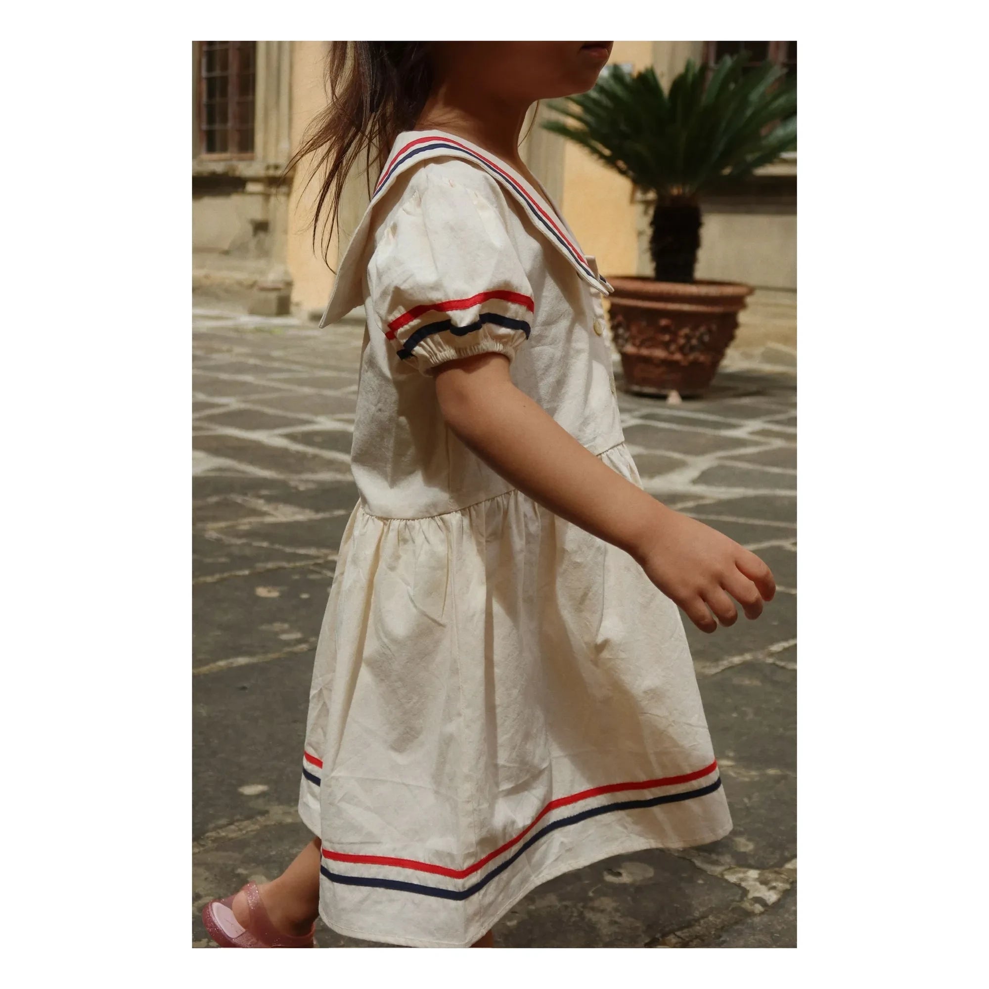 Konges Sløjd - Allie Organic Cotton Dress | Ecru