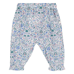 Tartine et Chocolat - Liberty Ruffled Pants | White