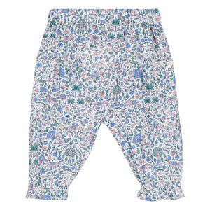 Tartine et Chocolat - Liberty Ruffled Pants | White