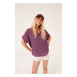 Sacrécoeur - Louisa Pure Shirt | Plum