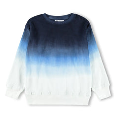 Molo - Mattis Organic Cotton Gradient Sweatshirt | Blue