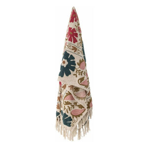 Bloomingville - Ceva Cotton Blanket | Pink