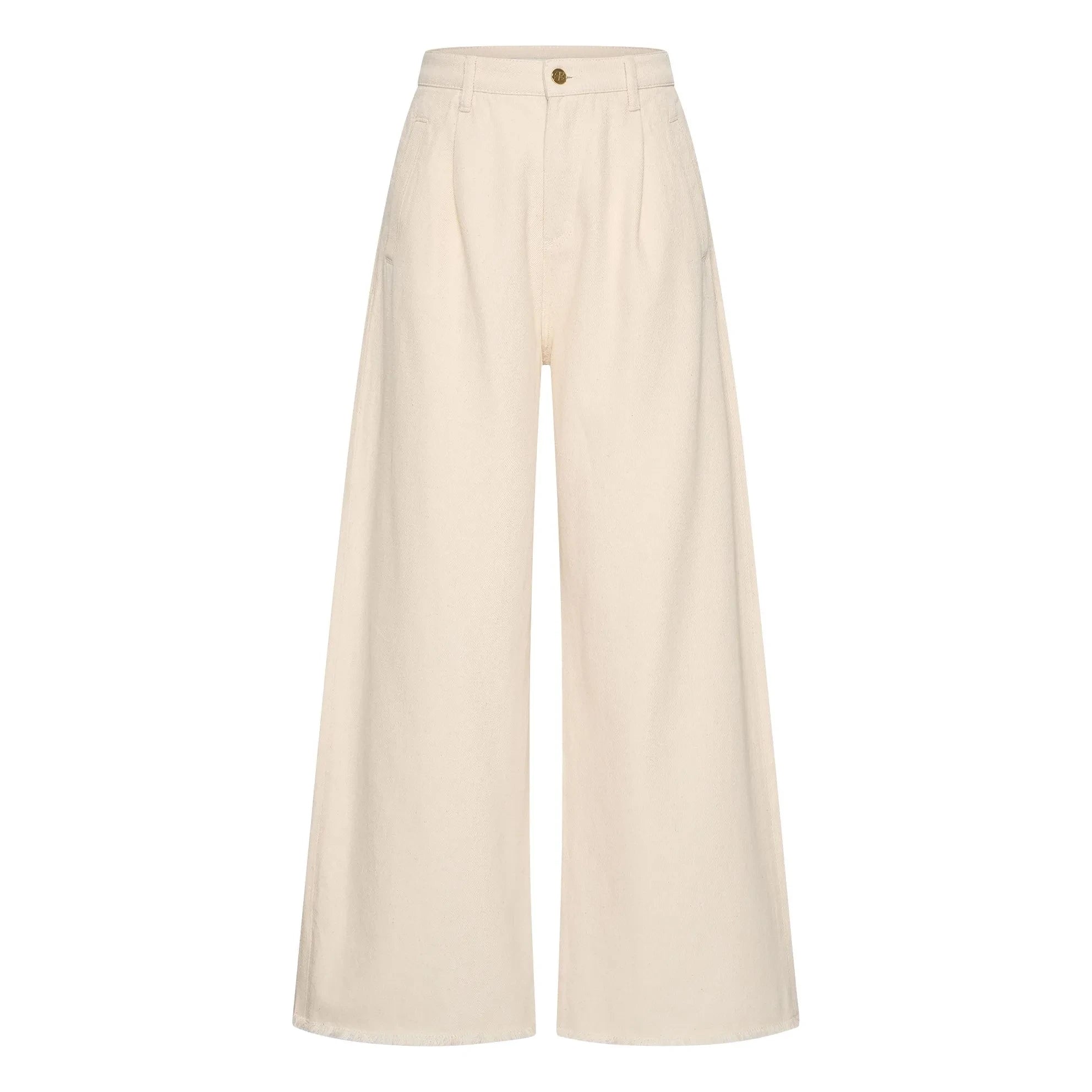 By Bar - Lux Grain Organic Cotton Jeans | Off-white