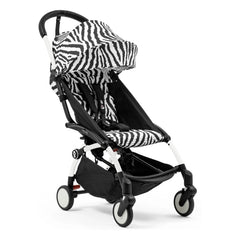 Stokke® - YOYO³ 6+ Baby Stroller White Frame | Zebra