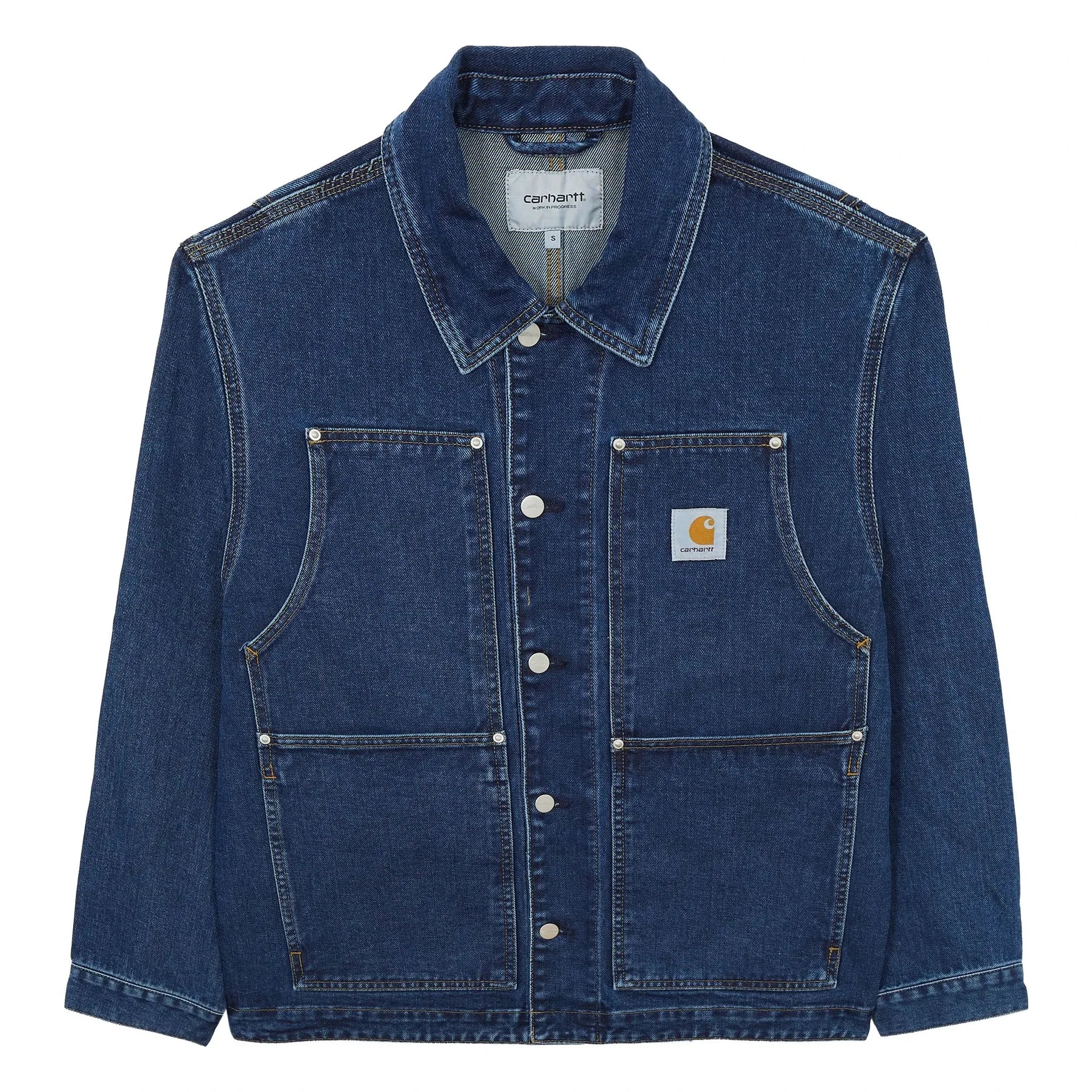 Carhartt WIP - OG Çift Ön Denim Organik Pamuk Ceket | Mavi
