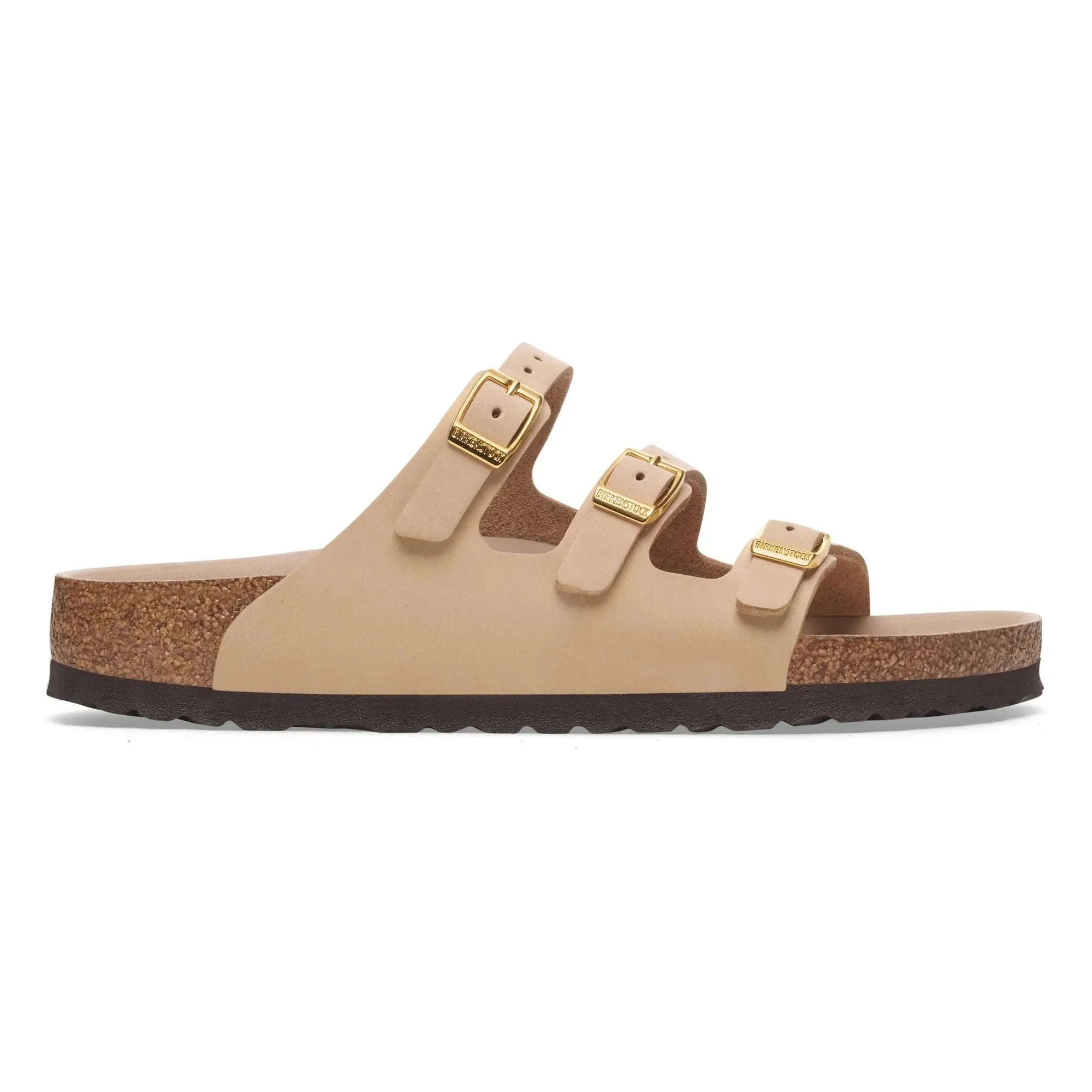 BIRKENSTOCK - Florida Fresh Sandaletler Nubuk deri | Sand