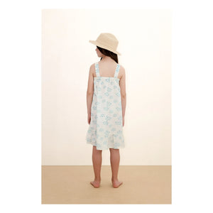 Tinycottons - Floral Pattern Dress | White