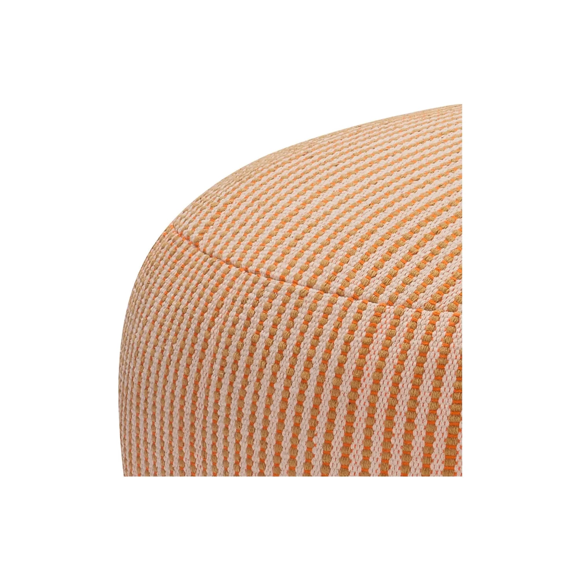 Hübsch - Mochi Pouf | Orange