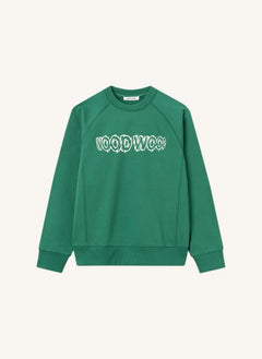 Wood Wood - Hester Organic Cotton Sweatshirt | Dark Green