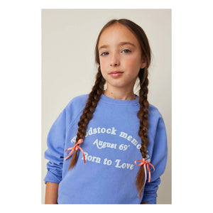 Tocoto Vintage - Woodstock sweatshirt | Blue