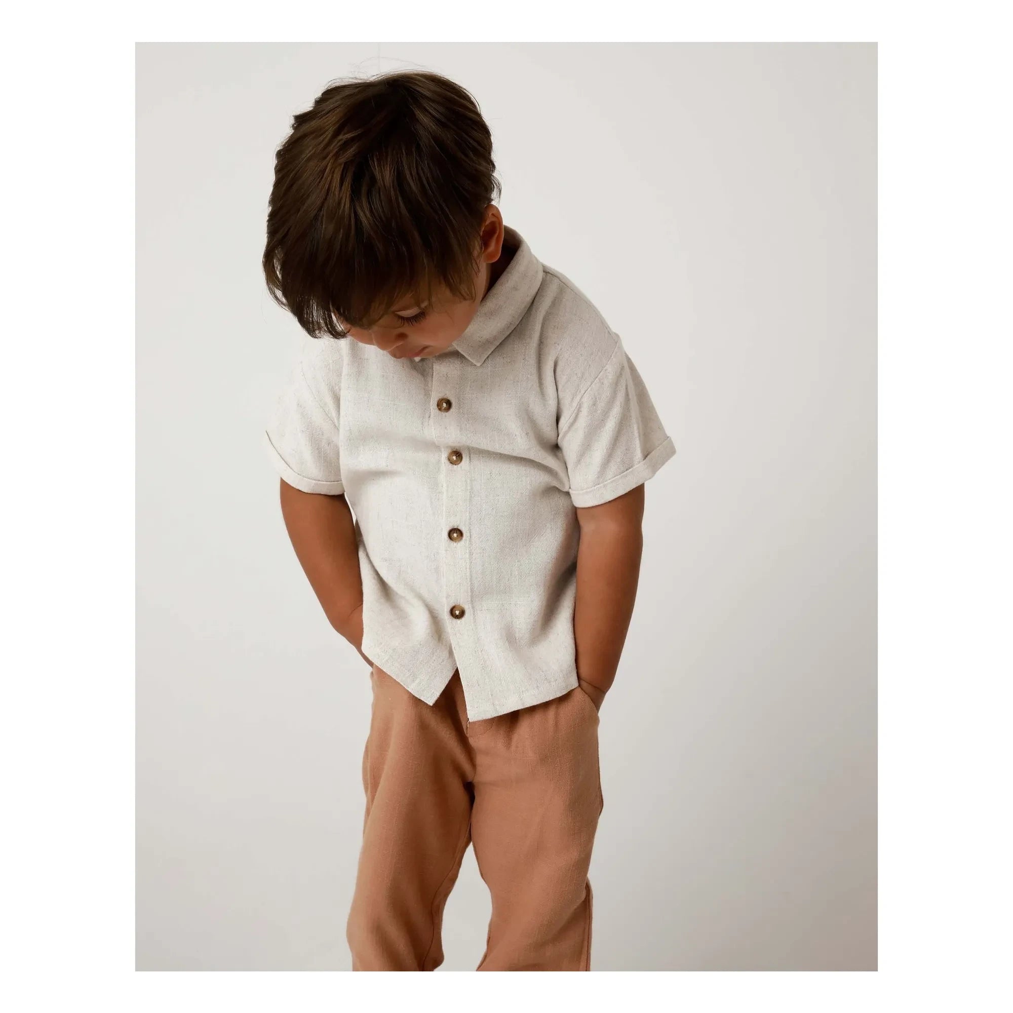 Donsje - Brammie shirt | Dark brown