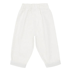 Donsje - Josefine Organic Cotton Pants | White