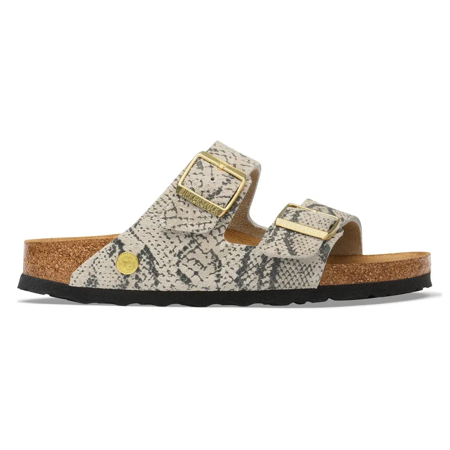 BIRKENSTOCK - Arizona Snake Sandals | Light Gray