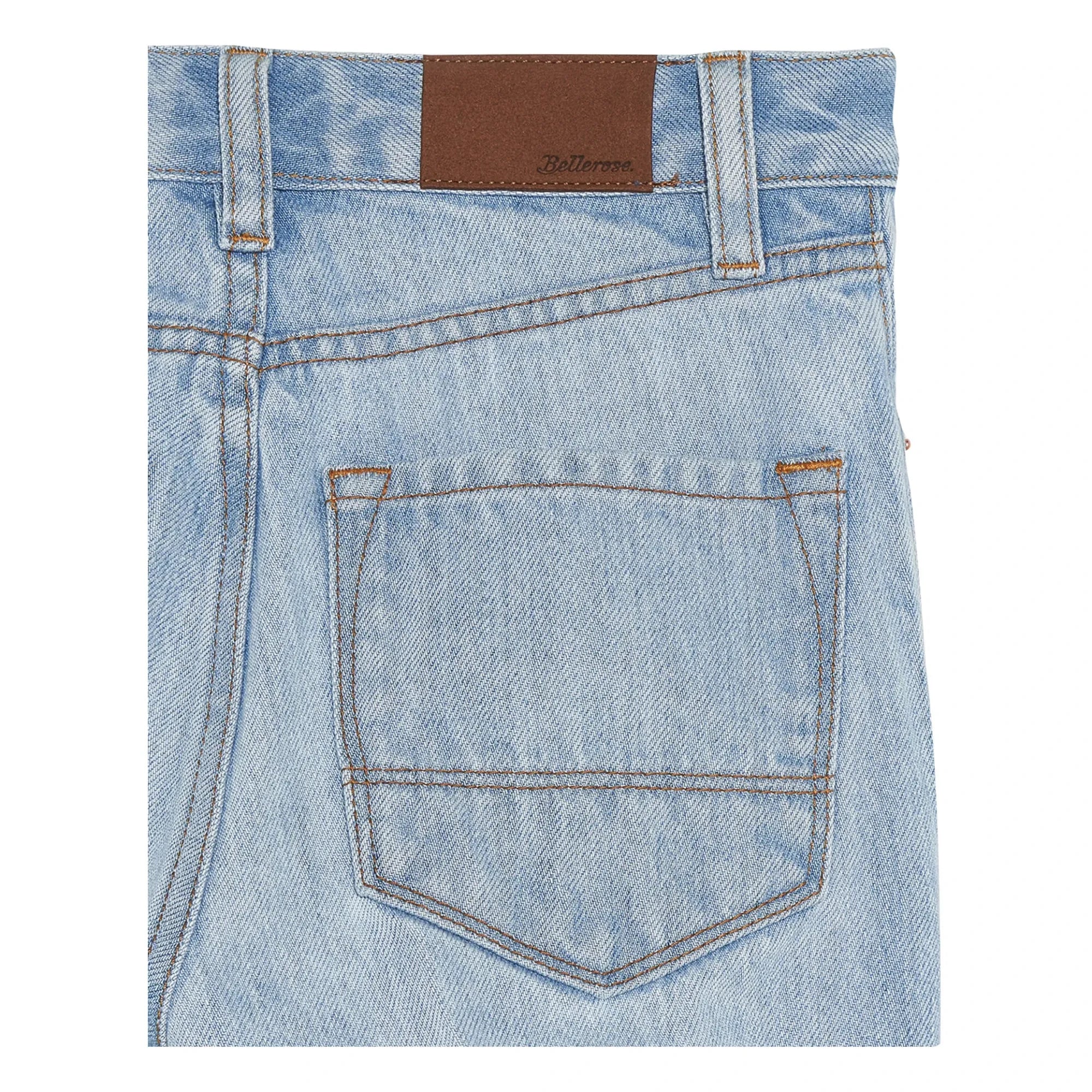 Bellerose - Wide Leg Gardenia Jeans | Bleached Denim
