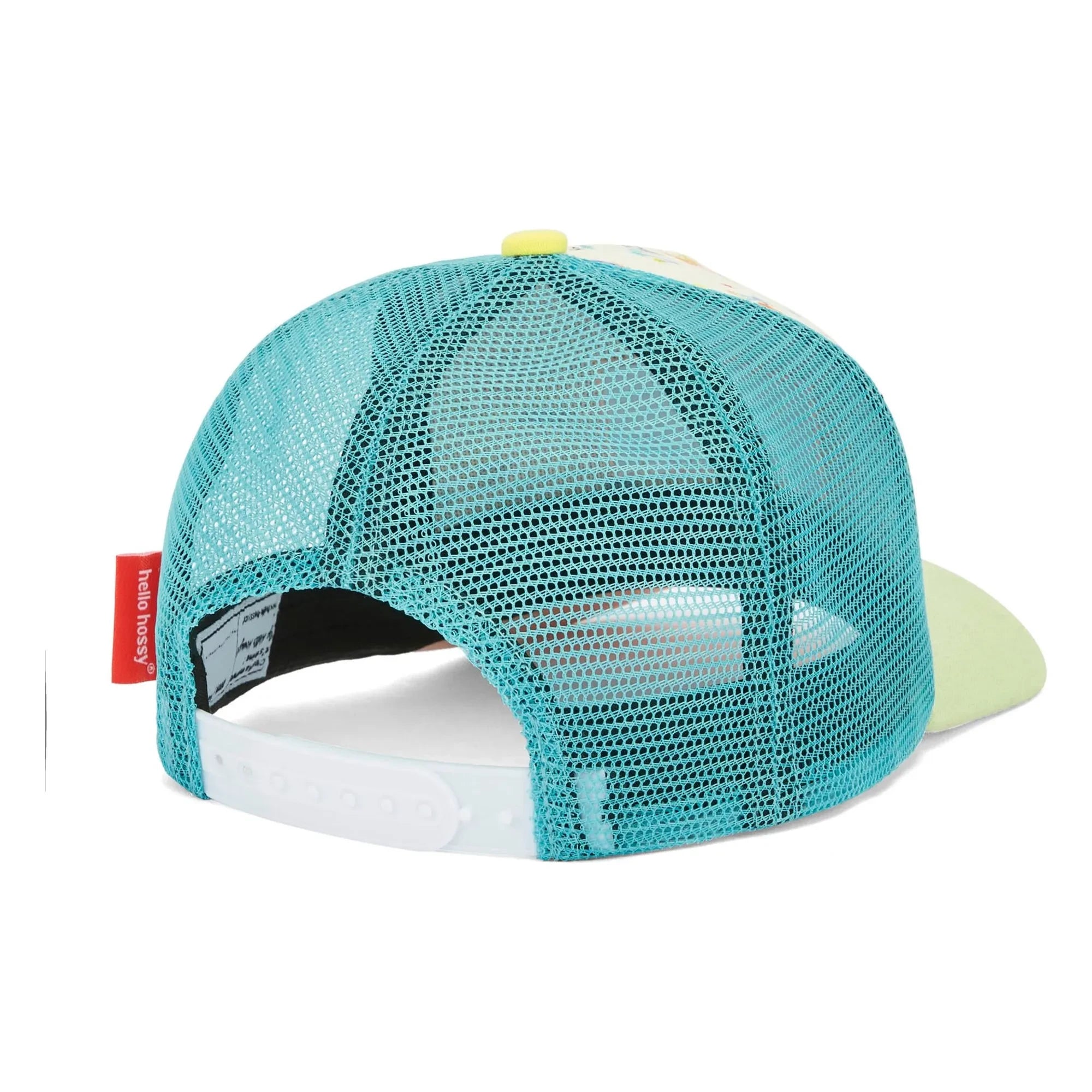 Hello Hossy - Curved Brim Hat Trucker Miami Beach Recycled Fibers | Beige