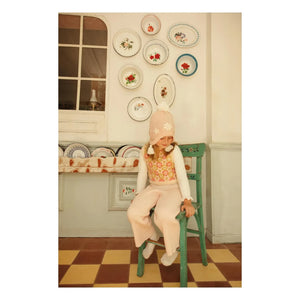 Louise Misha - Isolina bonnet | Pembe